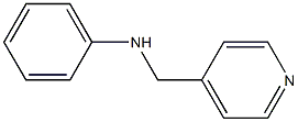 N-(pyridin-4-ylmethyl)aniline Struktur