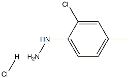 2-chloro-4-methylphenylhydrazine hydrochloride Struktur