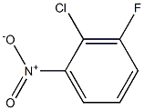 2-Chloro-3-fluoronitrobenzene Struktur