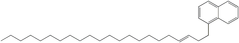 1-(3-Docosenyl)naphthalene Struktur