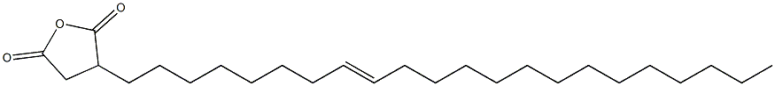 2-(8-Docosenyl)succinic anhydride Struktur