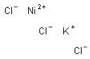 Potassium nickel(II) chloride Struktur