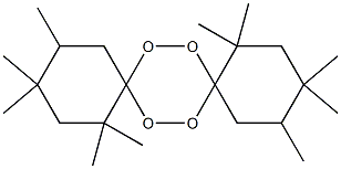 1,1,3,3,4,10,10,12,12,13-Decamethyl-7,8,15,16-tetraoxadispiro[5.2.5.2]hexadecane Struktur