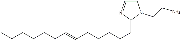 1-(2-Aminoethyl)-2-(6-tridecenyl)-3-imidazoline Struktur