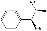 (1S,2S)-N'-Methyl-1-phenylpropane-1,2-diamine Struktur