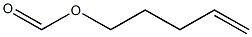 Formic acid 4-pentenyl ester Struktur