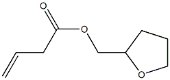 3-Butenoic acid tetrahydrofuran-2-ylmethyl ester Struktur