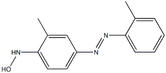 N-[4-(2-Methylphenylazo)-2-methylphenyl]hydroxylamine Struktur