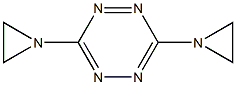 1,1'-(1,2,4,5-Tetrazine-3,6-diyl)bisaziridine Struktur