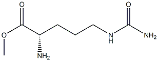 N5-(Aminocarbonyl)-L-ornithine methyl ester Struktur