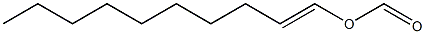 Formic acid 1-decenyl ester Struktur