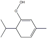 p-Mentha-1,5-dien-5-yl hydroperoxide Struktur