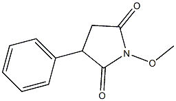 N-Methoxy-2-phenylsuccinimide Struktur