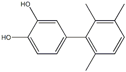 4-(2,3,6-Trimethylphenyl)benzene-1,2-diol Struktur