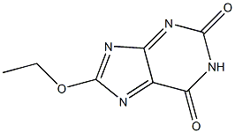 Ethoxyxanthine indicator liquid Struktur