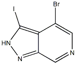 4-Bromo-3-iodo-2H-pyrazolo[3,4-c]pyridine Struktur