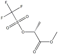 (R)-2-(Trifluoromethylsulfonyloxy)propionic Acid Methyl Ester Struktur