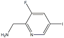 (3-Fluoro-5-iodo-pyridin-2-yl)-methyl-amine Struktur