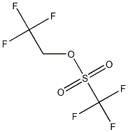 2,2,2-trifluoroethyl trifluoromethanesulfonate Struktur