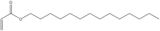 TETRADECYL ACRYLATE (STABILIZED WITH MEHQ) Tetradecyl acrylate (with stabilizer MEHQ) Struktur