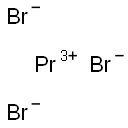 Praseodymium(III) bromide Struktur