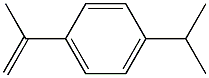 alpha-METHYL-P-iso-PROPYL STYRENE Struktur