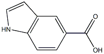 Indole-5-carboxylic acid Struktur