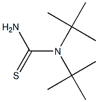 Di-tert-butyl thiourea Struktur