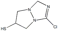 6,7-Dihydro-6-mercapto-5H-pyrazolo[1,2-A][1,2,4]triazole chloride Struktur