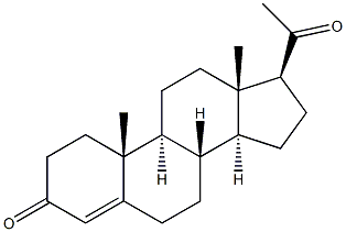 4-pregnene-3,20-dione Struktur