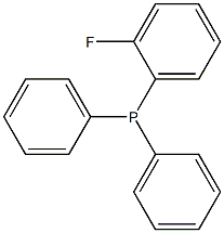 Triphenylphosphine fluoride Struktur