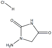 1-Aminohydantoin Hydrochloride Struktur