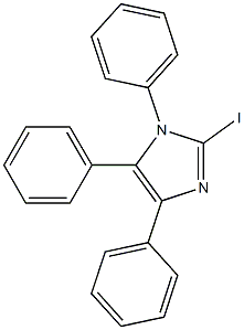 2-iodo-1-triphenyl-1H-imidazole Struktur