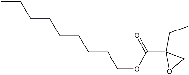 ETHYL NONYL GLYCIDATE Struktur