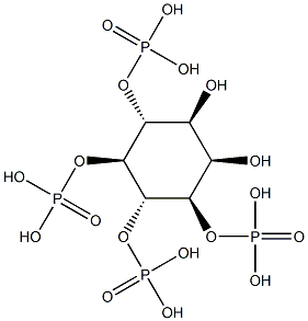 [(1S,2R,3S,4R,5R,6S)-3,4-dihydroxy-2,5,6-triphosphonooxy-cyclohexyl]oxyphosphonic acid Struktur