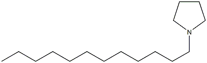 N-dodecylpyrrolidine Struktur