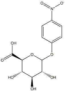 p-nitrophenol glucuronide Struktur