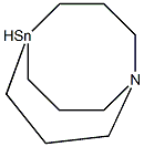 1-stanna-5-azabicyclo(3.3.3)undecane Struktur