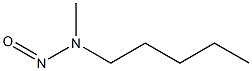 METHYLPENTYLNITROSAMINE Struktur