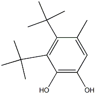 2-TERT-BUTYL-4-METHYL-6-HYDROXY-TERT-BUTYLPHENOL Struktur