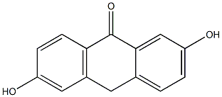 2,6-DIHYDROXYANTHRONE Struktur