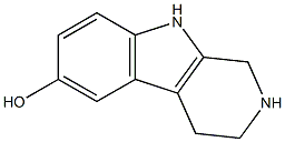 6-HYDROXY-1,2,3,4-TETRAHYDRO-BETA-CARBOLINE Struktur