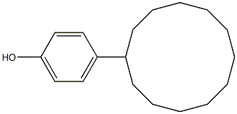 4-CYCLODODECANYLPHENOL Struktur