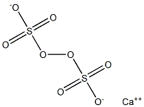 CALCIUMPERSULPHATE Struktur