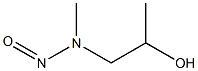 2-PROPANOL,1-(METHYLNITROSOAMINO)- Struktur