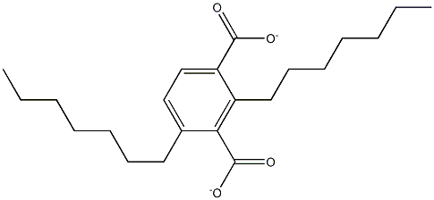 DI-N-HEPTYLISOPHTHALATE Struktur