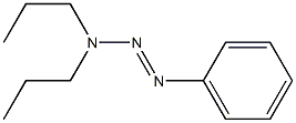 1-PHENYL-3,3-DI-N-PROPYLTRIAZENE Struktur