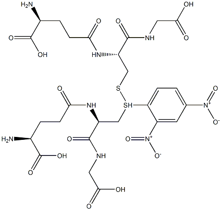 GLUTATHIONE,S-(2,4-DINITROPHENYL)- Struktur