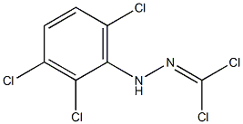 PHOSGENE(2,3,6-TRICHLOROPHENYL)HYDRAZONE Struktur