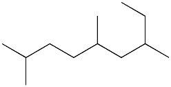 2,5,7-trimethylnonane Struktur